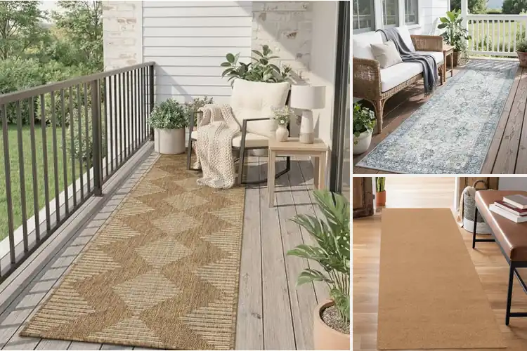Detailed view of Best Weatherproof Porch Runners for Style & Clean Floors