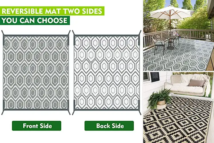 Detailed view of Best Weatherproof RV Rugs