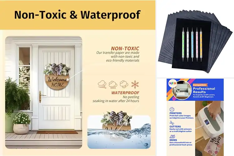 Detailed view of Best Wood Transfer Papers: Easy, Sharp Design Transfer.